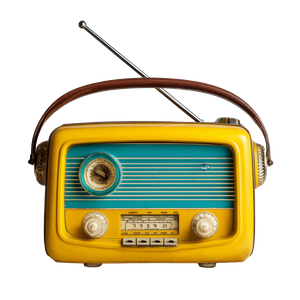 Vintage Radio Antenna Vinyl Car Decal Sticker – Waterproof & UV-Resistant 3.4133333333333336"