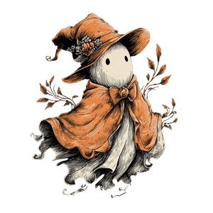 Coquette Ghost Halloween Vinyl Car Decal Sticker – Waterproof & UV-Resistant 3.4133333333333336"