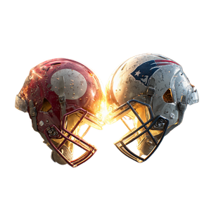 Colliding Football Helmets V2 Vinyl Car Decal Sticker – Waterproof & UV-Resistant 3.4133333333333336"