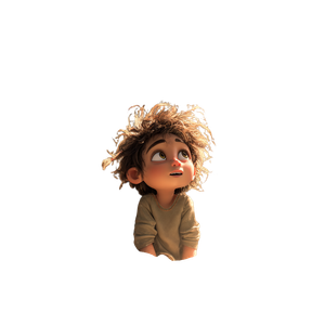 Child Waking Up Vinyl Car Decal Sticker – Waterproof & UV-Resistant 6.826666666666667"