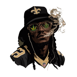 Alvin Kamara Portrait Vinyl Car Decal Sticker – Waterproof & UV-Resistant 6.826666666666667"