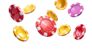 Floating Casino Chips V4 Vinyl Car Decal Sticker – Waterproof & UV-Resistant 5.4