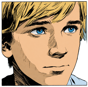 Blonde Comic Character V2 Vinyl Car Decal Sticker – Waterproof & UV-Resistant 3.4133333333333336"