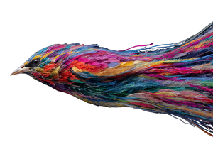 Colorful Bird Gliding Vinyl Car Decal Sticker – Waterproof & UV-Resistant 2.986666666666667"