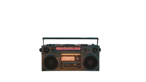 Rooftop Boombox Scene Vinyl Car Decal Sticker – Waterproof & UV-Resistant 5.4