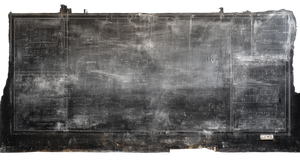 Chalk Marked Blackboard Vinyl Car Decal Sticker – Waterproof & UV-Resistant 2.72"