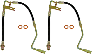 2x 1997-1999 Dodge Dakota,Durango Brake Line | Durable EPDM Rubber,Corrosion-Resistant,Fits Original Performance 2x 1997-1999 Dodge Dakota,Durango Brake Line | Durable EPDM Rubber,Corrosion-Resistant,Fits Original Performance