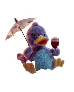 Rubber Duck Spa Vinyl Car Decal Sticker – Waterproof & UV-Resistant 4.0"