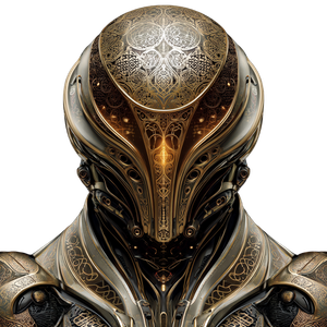 Futuristic Cyborg Warrior V12 Vinyl Car Decal Sticker – Waterproof & UV-Resistant 6.826666666666667"