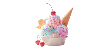 Kawaii Ice Cream V25 Vinyl Car Decal Sticker – Waterproof & UV-Resistant 5.4