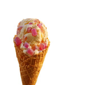 Vanilla Ice Cream Scoop V3 Vinyl Car Decal Sticker – Waterproof & UV-Resistant 3.4133333333333336"