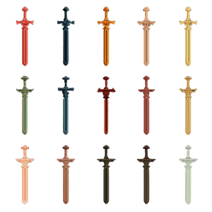 Calamus Sword Icons Vinyl Car Decal Sticker – Waterproof & UV-Resistant 6.826666666666667"