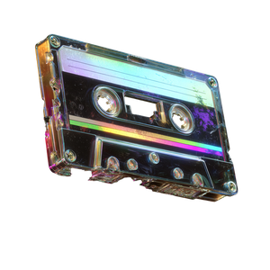 Flying Broken Cassette Vinyl Car Decal Sticker – Waterproof & UV-Resistant 6.826666666666667"