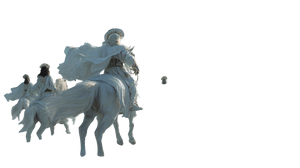 Jesus On Horseback V7 Vinyl Car Decal Sticker – Waterproof & UV-Resistant 5.4
