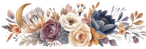 Floral Bouquet Arrangement V5 Vinyl Car Decal Sticker – Waterproof & UV-Resistant 4.266666666666667"