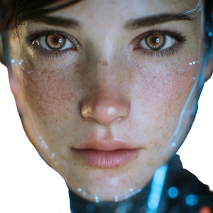 Futuristic Ai Assistant V14 Vinyl Car Decal Sticker – Waterproof & UV-Resistant 3.4133333333333336"