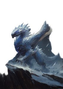 Frost Dragon Vinyl Car Decal Sticker – Waterproof & UV-Resistant 8.746666666666666"