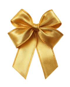 Gold Ribbon Vinyl Car Decal Sticker – Waterproof & UV-Resistant 8.0"