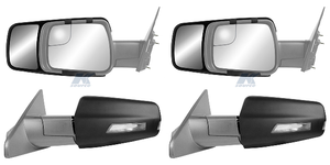 2x ECE Qualified Black Snap & Zap Towing Mirrors | for Ram 1500-3500 | Easy Install, ISO Certified 2x ECE Qualified Black Snap & Zap Towing Mirrors | for Ram 1500-3500 | Easy Install, ISO Certified