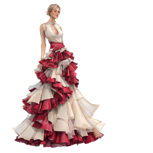 Fashion Skirt Design V3 Vinyl Car Decal Sticker – Waterproof & UV-Resistant 6.826666666666667"