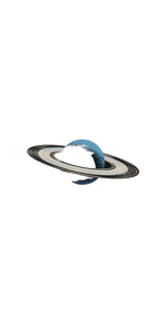 Saturn Poster Vinyl Car Decal Sticker – Waterproof & UV-Resistant 10.346666666666666"