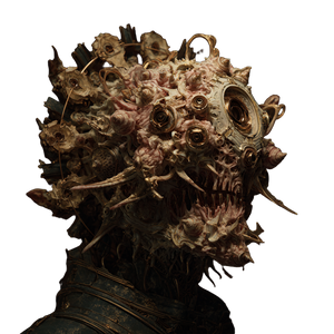 Grotesque Monstrosity Vinyl Car Decal Sticker – Waterproof & UV-Resistant 3.4133333333333336"