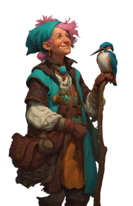 Gnome Bard Portrait V2 Vinyl Car Decal Sticker – Waterproof & UV-Resistant 4.533333333333333"