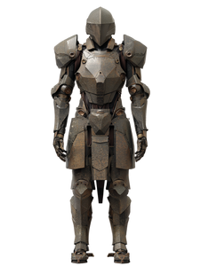 Brutalist Armor Vinyl Car Decal Sticker – Waterproof & UV-Resistant 4.1066666666666665"