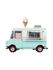 Ice Cream Truck V5 Vinyl Car Decal Sticker – Waterproof & UV-Resistant 8.213333333333333"