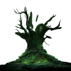Corrupted Heartroot Tree Vinyl Car Decal Sticker – Waterproof & UV-Resistant 3.4133333333333336"