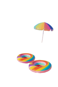Surreal Beach Scene V2 Vinyl Car Decal Sticker – Waterproof & UV-Resistant 8.96"