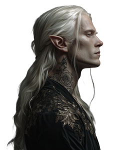 Noble Elf Wizard Vinyl Car Decal Sticker – Waterproof & UV-Resistant 8.213333333333333"