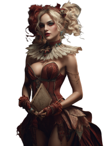 Harley Quinn Portrait V25 Vinyl Car Decal Sticker – Waterproof & UV-Resistant 8.213333333333333"