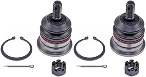 2x Dorman Chassis Ball Joint | Premium Steel Construction, OE Specs | Fits Nissan Frontier,Xterra
