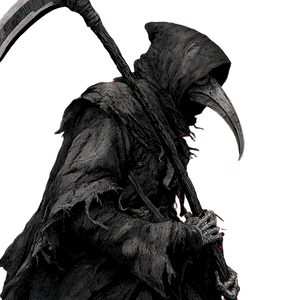 Grim Reaper V120 Vinyl Car Decal Sticker – Waterproof & UV-Resistant 3.4133333333333336"