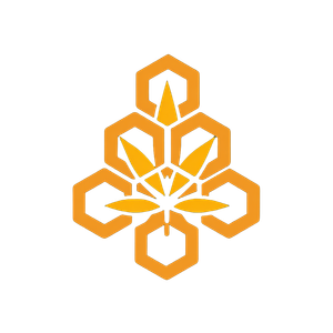 Cannabis Honey Logo Vinyl Car Decal Sticker – Waterproof & UV-Resistant 6.826666666666667"