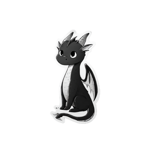 Cute Dragon Sticker V3 Vinyl Car Decal Sticker – Waterproof & UV-Resistant 6.826666666666667"