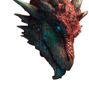 Code Spirit Dragon Vinyl Car Decal Sticker – Waterproof & UV-Resistant 6.826666666666667"