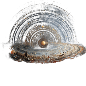 Janus Galaxy Flyer Vinyl Car Decal Sticker – Waterproof & UV-Resistant 3.4133333333333336"