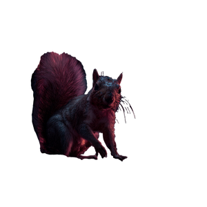 Zombie Squirrel Horror V2 Vinyl Car Decal Sticker – Waterproof & UV-Resistant 3.4133333333333336"