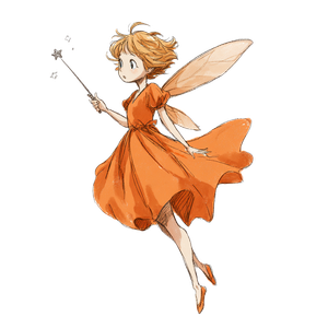 Fairy With Wand Vinyl Car Decal Sticker – Waterproof & UV-Resistant 3.4133333333333336"