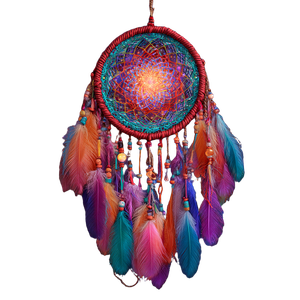 Vibrant Dreamcatcher Galaxy Vinyl Car Decal Sticker – Waterproof & UV-Resistant 6.826666666666667"