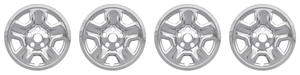 4x Upgrade Your Jeep's Look | 17 Inch Wheel Skins | Snap-On Plated Chrome | Set Of 4 4x Upgrade Your Jeep's Look | 17 Inch Wheel Skins | Snap-On Plated Chrome | Set Of 4