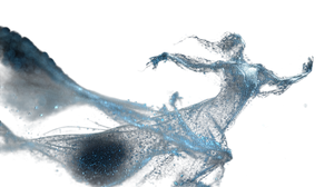 Ethereal Light Dancer Vinyl Car Decal Sticker – Waterproof & UV-Resistant 5.4