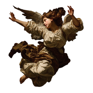 Female Angel Flying Vinyl Car Decal Sticker – Waterproof & UV-Resistant 3.4133333333333336"