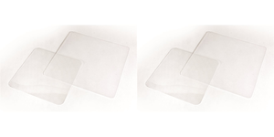 2x Camco Microwave Cooking Cover Set | 2 Flat Covers 7x7 & 9x9 | Venting, Heat Trapping, Dishwasher Safe 2x Camco Microwave Cooking Cover Set | 2 Flat Covers 7x7 & 9x9 | Venting, Heat Trapping, Dishwasher Safe