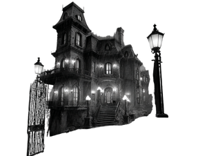 Addams Family Mansion V2 Vinyl Car Decal Sticker – Waterproof & UV-Resistant 3.0933333333333333"