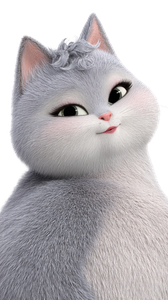 Fat Cat Character V2 Vinyl Car Decal Sticker – Waterproof & UV-Resistant 4.8533333333333335"