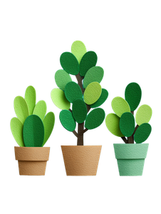 Paper Cutout Bushes Vinyl Car Decal Sticker – Waterproof & UV-Resistant 8.213333333333333"