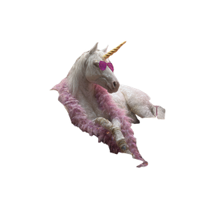 Unicorn Fortune Teller Vinyl Car Decal Sticker – Waterproof & UV-Resistant 3.4133333333333336"